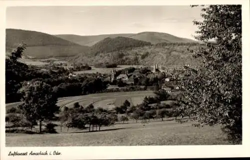 Ak Amorbach im Odenwald Unterfranken, Panorama