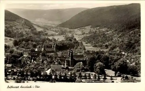 Ak Amorbach im Odenwald Unterfranken, Panorama