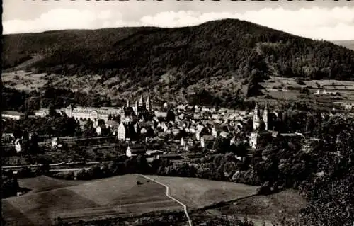 Ak Amorbach im Odenwald Unterfranken, Panorama