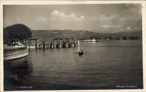 Ak Bad Schachen Lindau am Bodensee Schwaben, Panorama