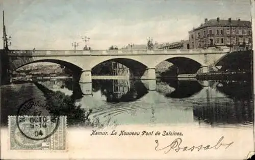 Ak Namur Wallonien, Le Nouveau Pont de Salzines