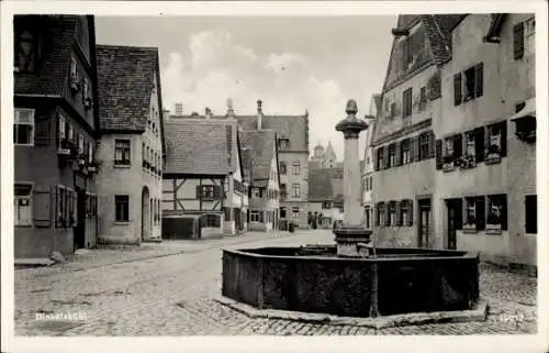 Ak Dinkelsbühl in Mittelfranken, Teilansicht