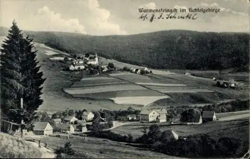 Ak Warmensteinach Oberfranken Bayern, Panorama