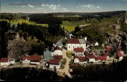 Ak Oberailsfeld Ahorntal in der Fränkischen Schweiz, Panorama