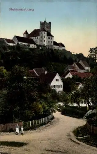 Ak Reisensburg Günzburg an der Donau Schwaben, Teilansicht