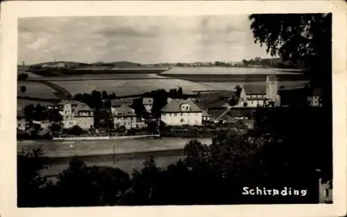 Ak  Schirnding in Oberfranken, Teilansicht, Panorama