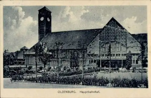 Ak Oldenburg in Oldenburg, Hauptbahnhof