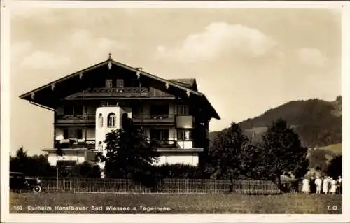 Foto Ak Bad Wiessee in Oberbayern, Kurheim Hanslbauer