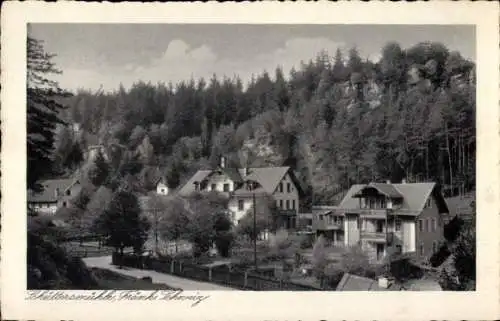 Ak Schüttersmühle Pottenstein in Oberfranken, Gasthof