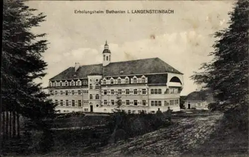 Ak Langensteinbach Karlsbad in Baden, Erholungsheim Bethanien