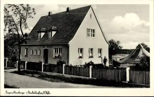 Ak Steinfeld Stadelhofen in Oberfranken, Jugendherberge