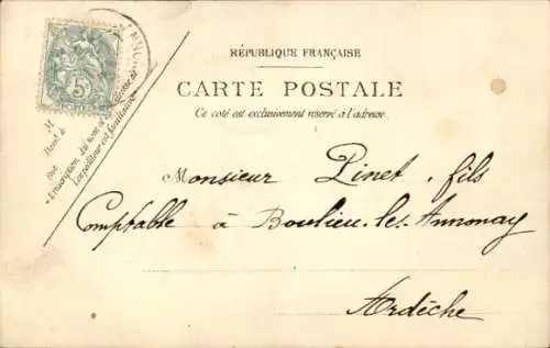 Ak Malerin an der Staffelei