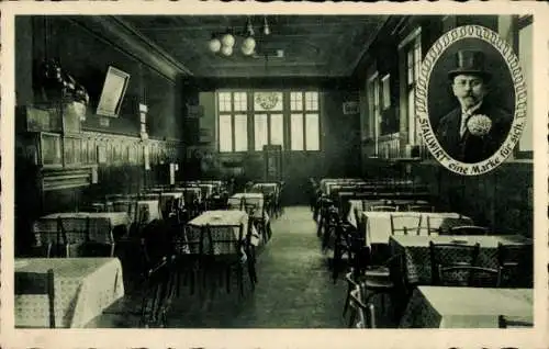 Ak Wattenscheid Bochum im Ruhrgebiet, Bierstall, Bes. A. Bomers, Hagenstraße 6, Innenansicht