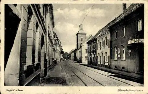 Ak Linn Krefeld am Niederrhein, Rheinbabenstraße, Gasthaus zur Schenke op de Trapp