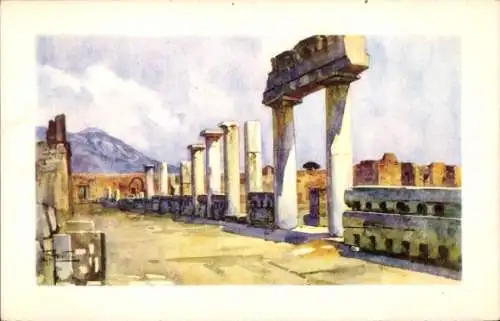 Ak Pompei Campania, Il Foro