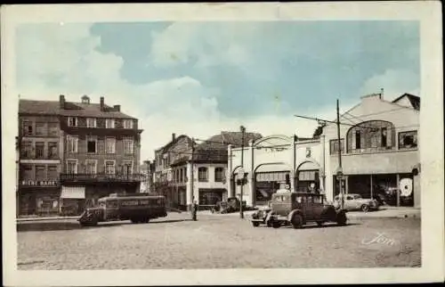 Ak Maubeuge Nord, Place de la Grisoelle