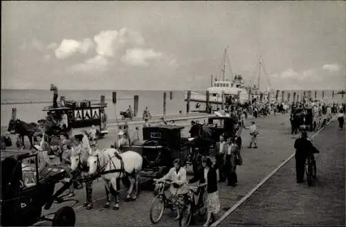 Ak Norderney in Ostfriesland, Hafen