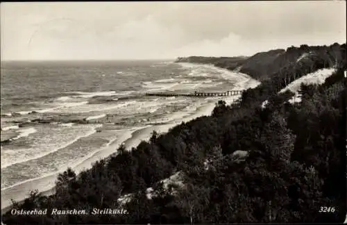 Ak Swetlogorsk Rauschen Ostpreußen, Steilküste