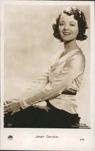 AK Schauspielerin Janet Gaynor, Portrait