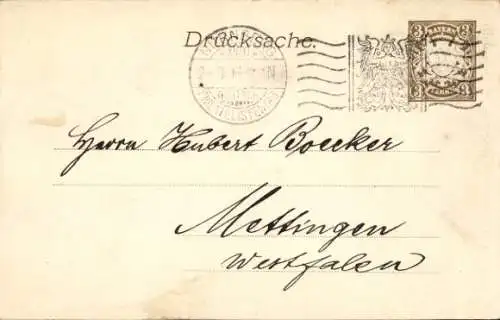 Privat-Ganzsache Bayern PP 11 C 2 02, 18. Deutscher Philatelistentag Nürnberg 1906, SSt. B0. 07