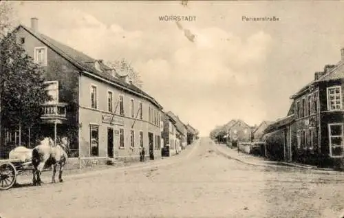 Ak Wörrstadt in Rheinhessen, Pariserstraße, Gasthaus Post