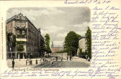 Ak Hamburg Eimsbüttel, Lappenbergs-Allee
