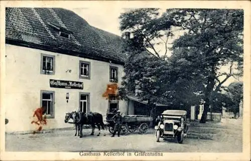 Ak Gräfentonna Tonna in Thüringen, Gasthaus Kellerhof