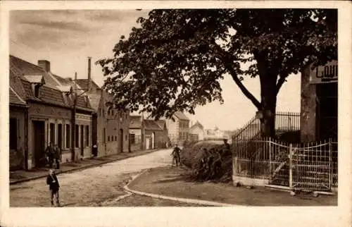 Ak Noyelles Godault Pas de Calais, Straßenpartie