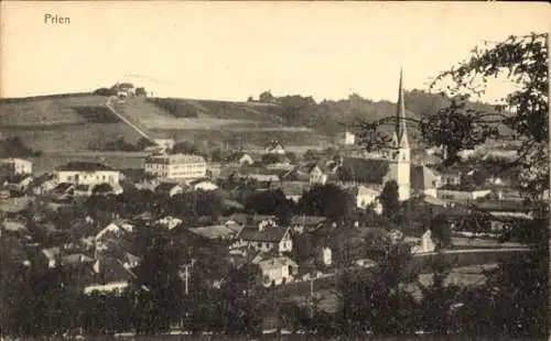 Ak Prien am Chiemsee Oberbayern, Gesamtansicht