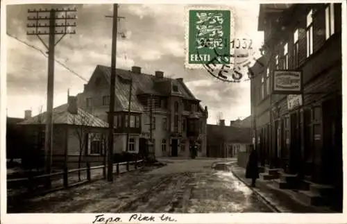 Ak Tapa Taps Estland, Straße, Geschäft