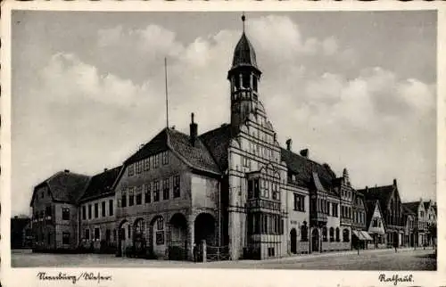 Ak Nienburg an der Weser, Rathaus