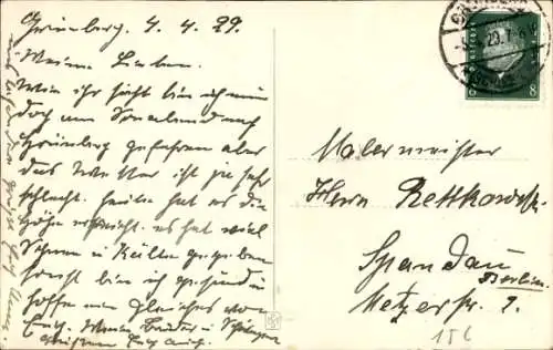 Foto Ak Zielona Góra Grünberg Schlesien, Totalansicht