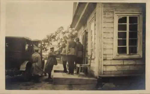 Foto Ak Deutsche Soldaten in Uniformen, Offiziere, Remus von Woyrsch