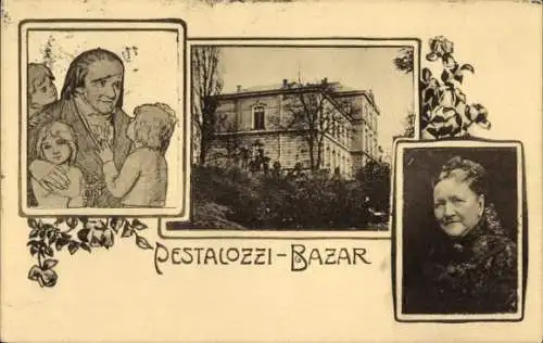 Ak Dresden, 58. Pestalozzi Bazar 1907