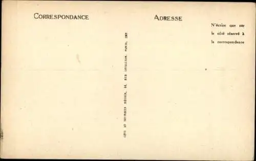 Ak Französisches Kriegsschiff, Le Gueydon, croiseur, Marine de Guerre