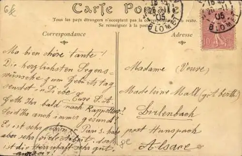 Ak Paris VIIIe Élysée, Madeleine-Kirche