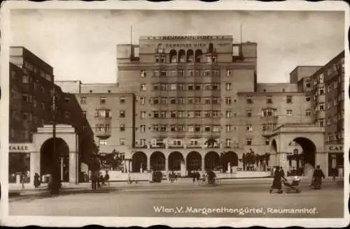 Ak Wien 5 Margareten, Margaretengürtel, Reumannhof