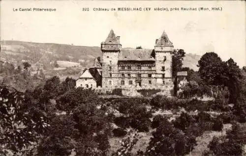 Ak Raulhac Cantal, Schloss Messilhac