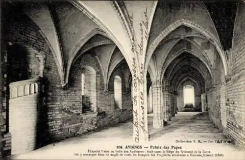 Ak Avignon Vaucluse, Palais des Papes