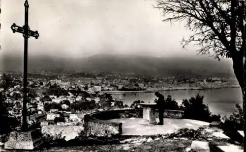 Ak Antibes Alpes Maritimes, Vue generale prise de la Garoupe