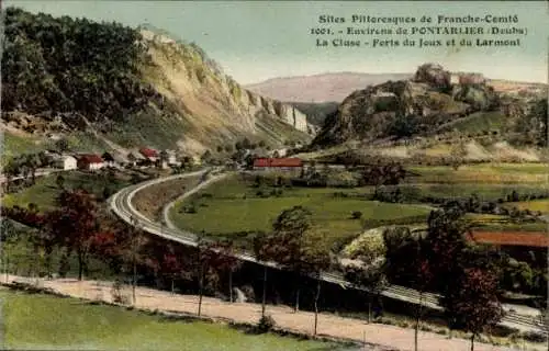 Ak Pontarlier Doubs, La Cluse, Forts du Joux et du Larmont