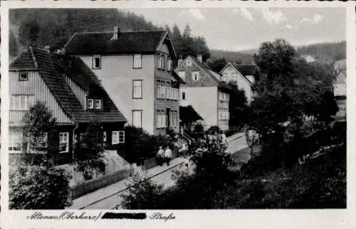 Ak Altenau Clausthal Zellerfeld im Oberharz, Teilansicht