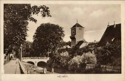 Ak Kelheim an der Donau Niederbayern, Teilansicht