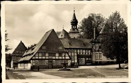 Ak Goslar am Harz, Frankenberger Plan