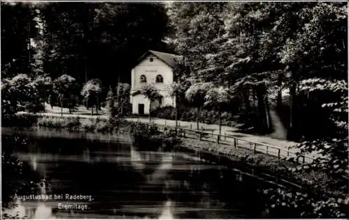 Ak Augustusbad Radeberg in Sachsen, Eremitage