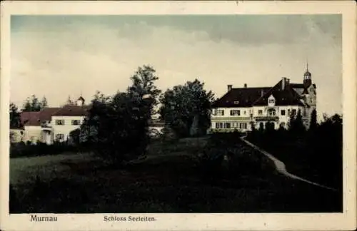 Ak Murnau am Staffelsee, Schloss Seeleiten