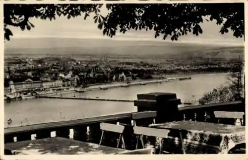 Ak Koblenz am Rhein, Cafe Restaurant Viktoriagarten, Asterstein, Mittelrhein
