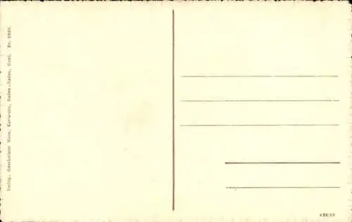 Ak Karlsruhe in Baden, St. Stephankirche