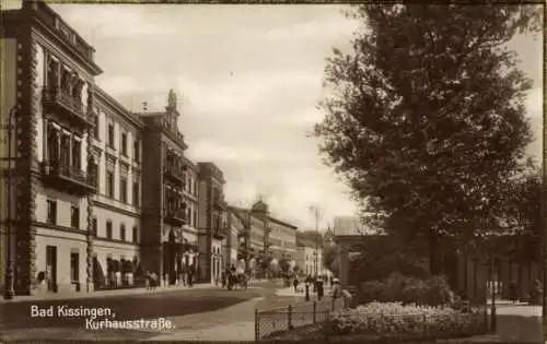 Ak Bad Kissingen Unterfranken Bayern, Kurhausstraße