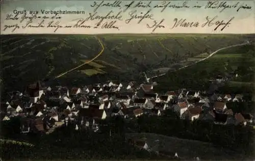 Ak Vorbachzimmern Niederstetten in Württemberg, Gesamtansicht